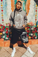 Dark grey hoodie
