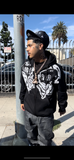 Blk zip up hoodie
