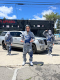 #5 grey glck hoodie