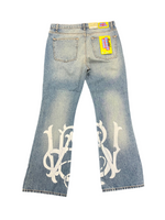 Flare denim jeans