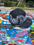 Fitted NY hat custom airbrushed