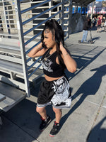 Blk Crop tank top shirt