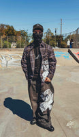 Dust Blk baggy jeans