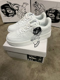 White glck shoes