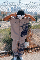 Silver dickie pants