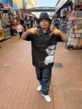 Blk dickies button up