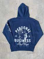 Blue badways hoodies