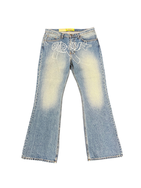 Flare denim jeans