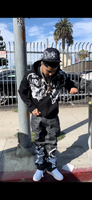 Blk zip up hoodie
