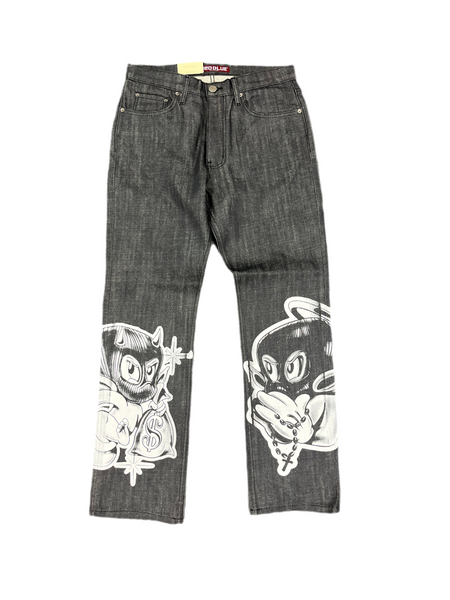 Charcoal jeans