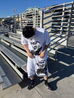 White glck shorts