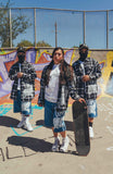 Blk flannel