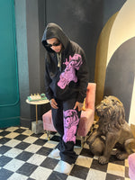 Blk flare sweats