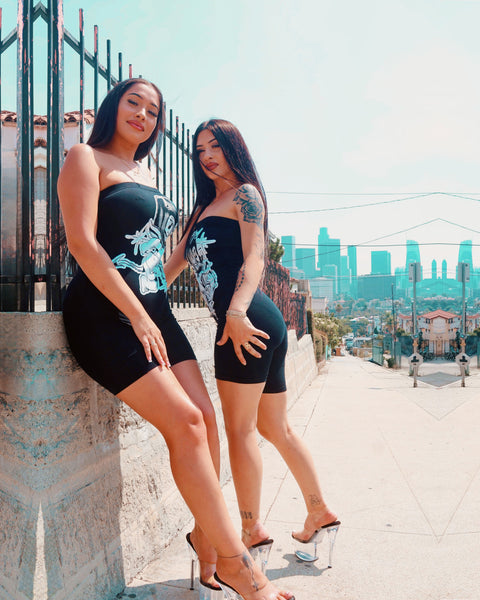 Blk bag romper