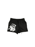 Blk lounge sweat shorts