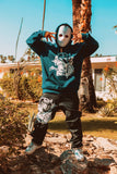 Charcoal bag jeans