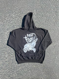 #8 Blk Bw hoodie