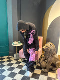 Blk flare sweats