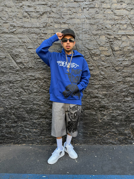 Blue glck hoodie