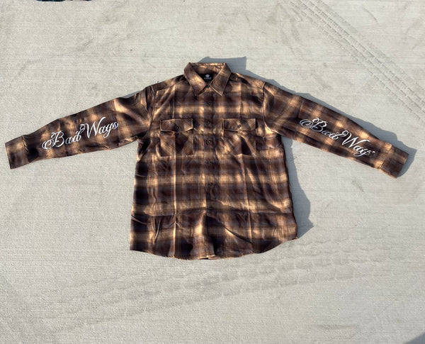 #1 Brown flannel